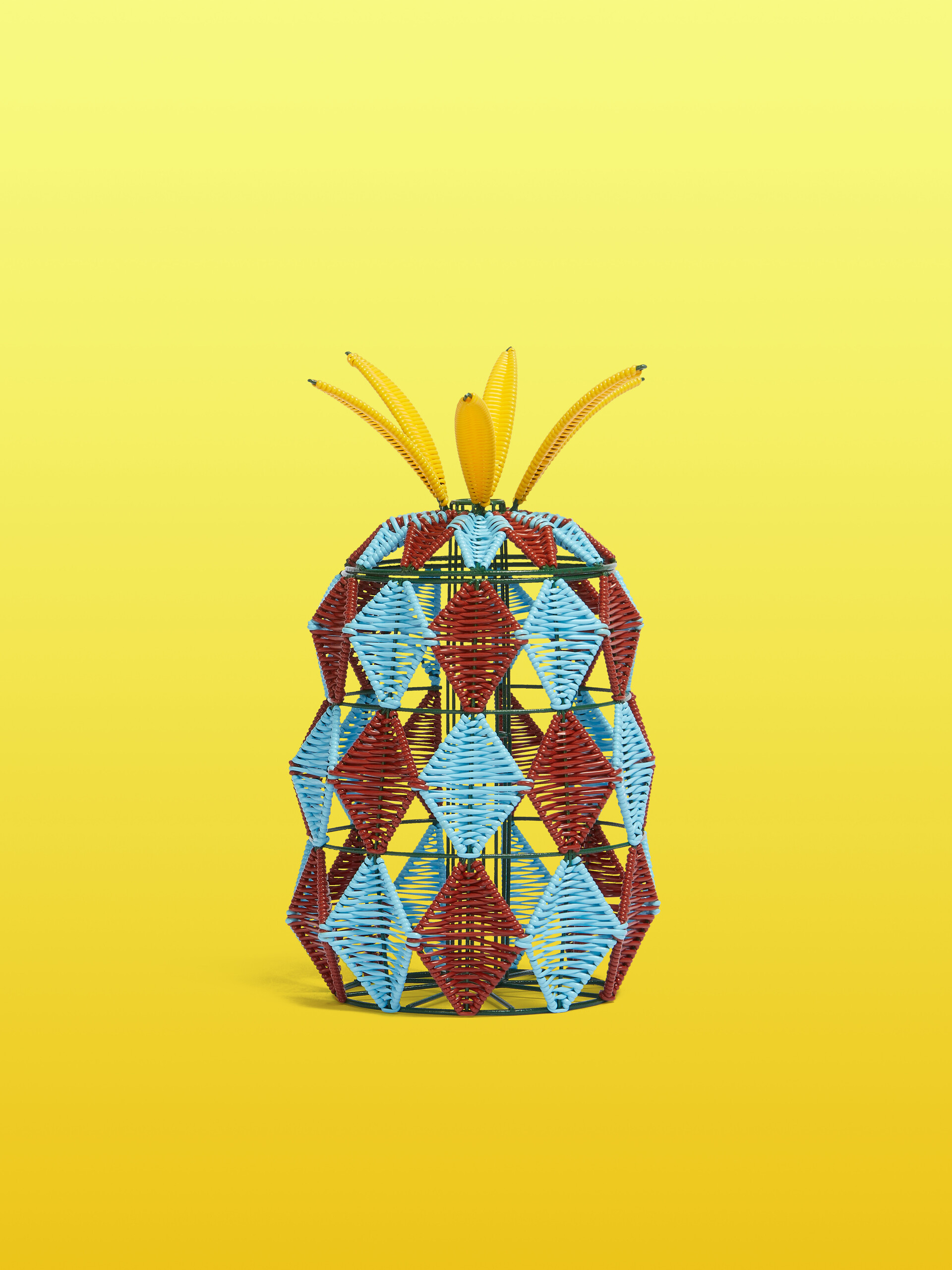 ブルー Marni Market Pineapple キッチンロールホルダー - ファッション小物 - Image 1