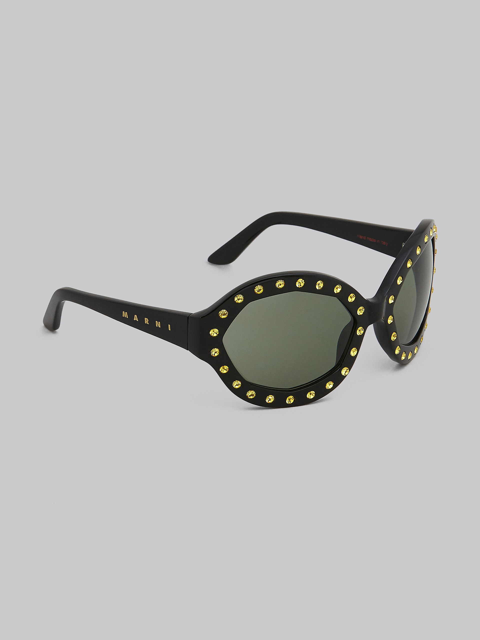 NAICA MINE Sonnenbrille aus Acetat in Schwarz - Optisch - Image 2