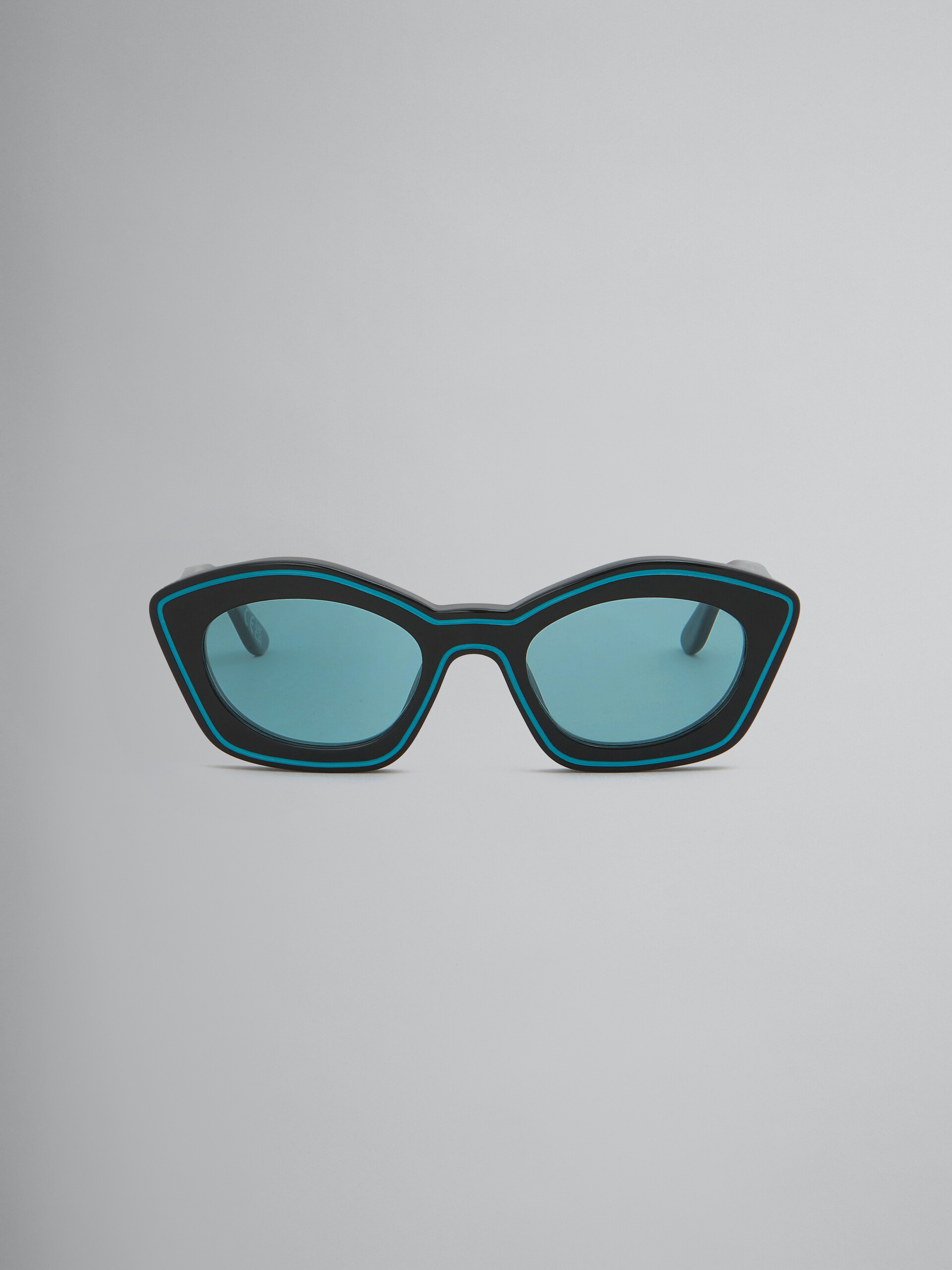 Blaugrüne Sonnenbrille Kea Island - Optisch - Image 1