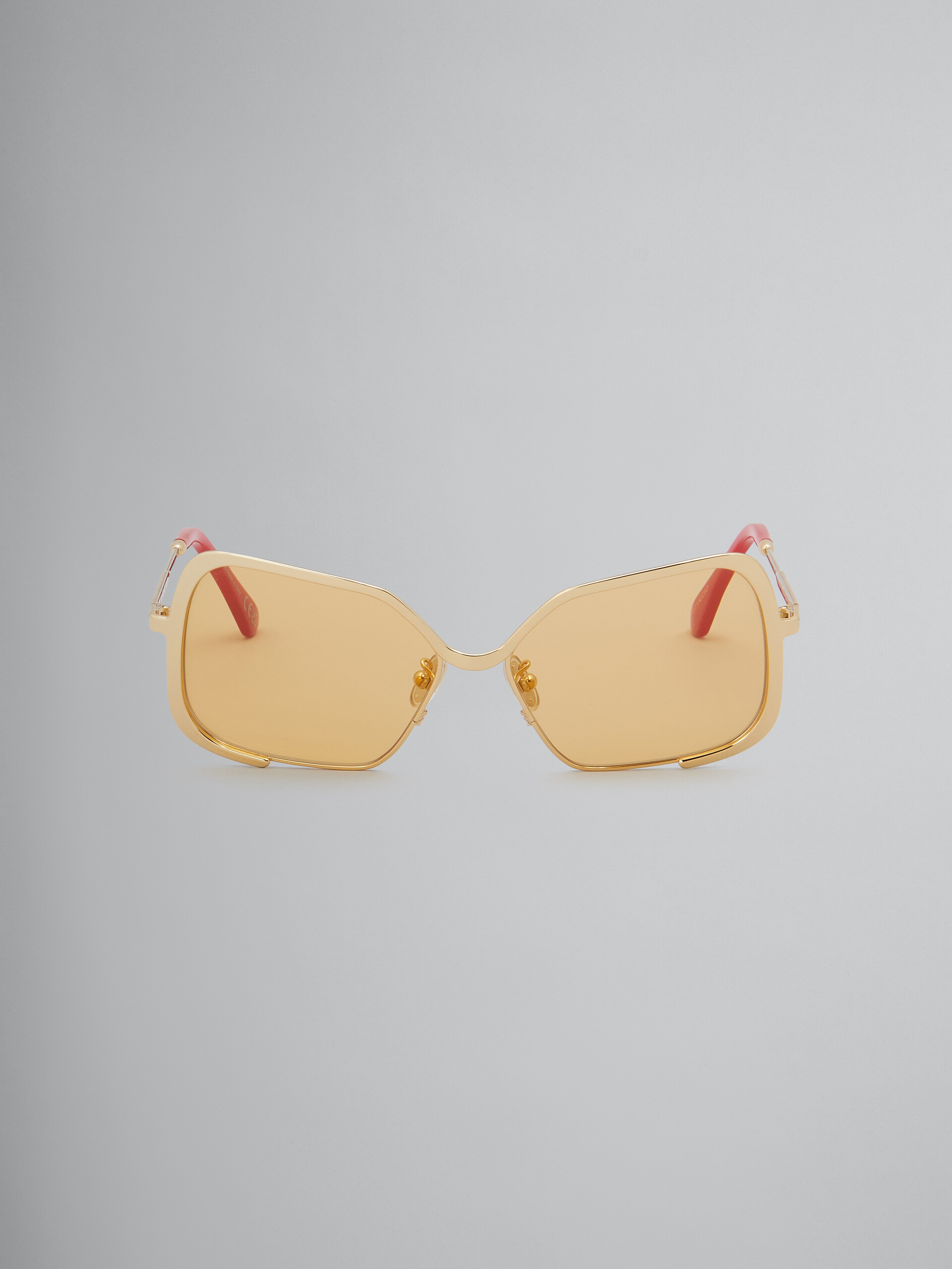 Goldfarbene Sonnenbrille Unila - Optisch - Image 1