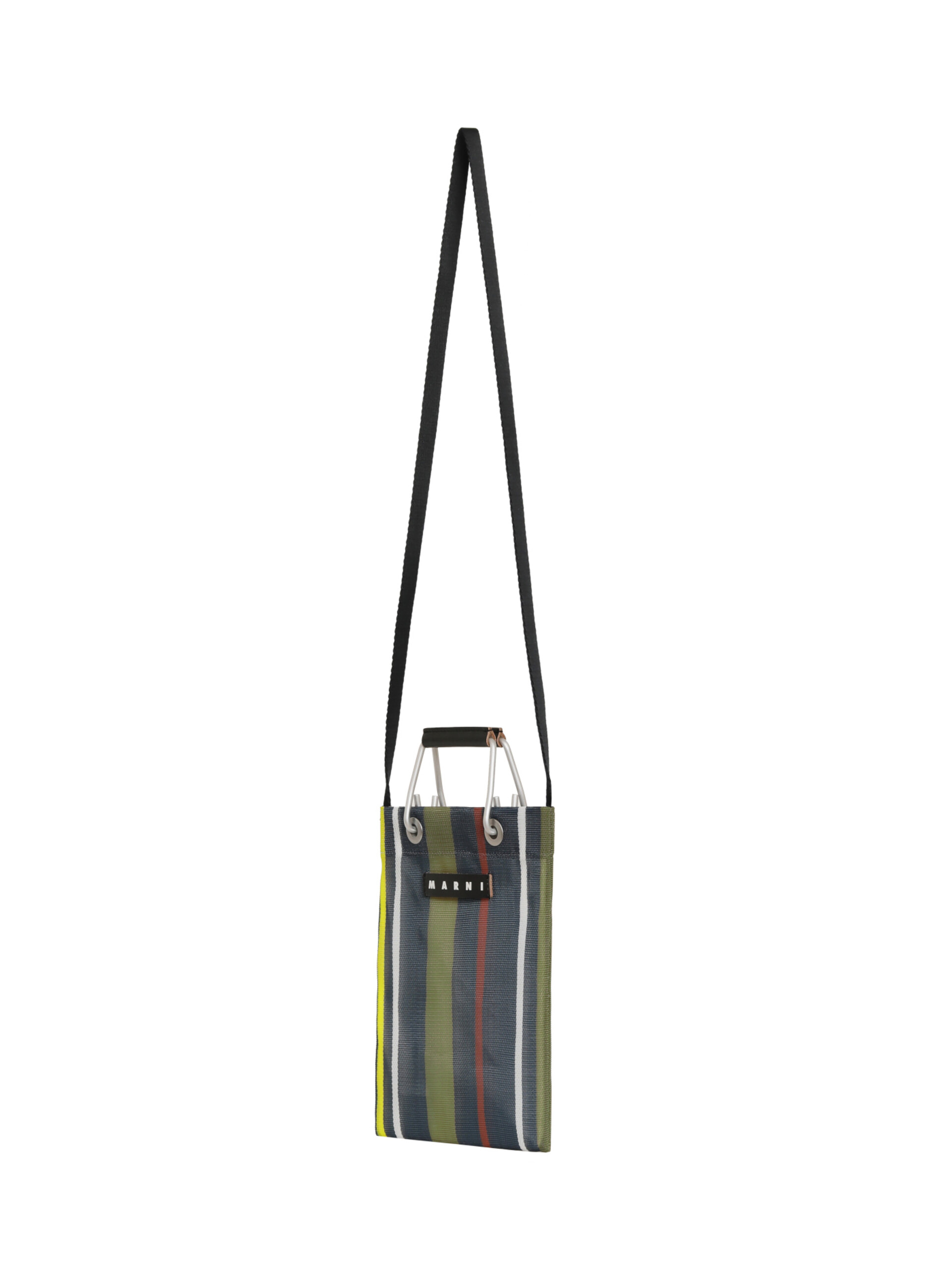 アストラルブルー MARNI MARKET MINI SHOULDER STRIPE BAG - ハンドバッグ - Image 2